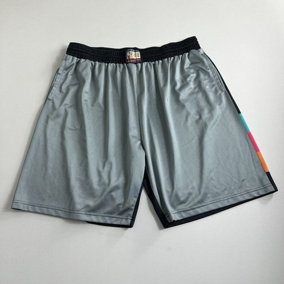 Mitchell & Ness‎ Basketball Shorts Hardwood Classics San Antonio Spurs Mens 3XLB - Picture 1 of 7